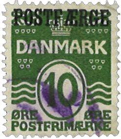 Danmark 1922 - Postfærgemærke AFA 5 - Stemplet