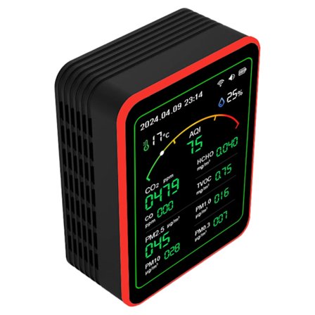 Multifunktionel Nøjagtig Tester Luftkvalitetsmåler Luftforureningsmåler