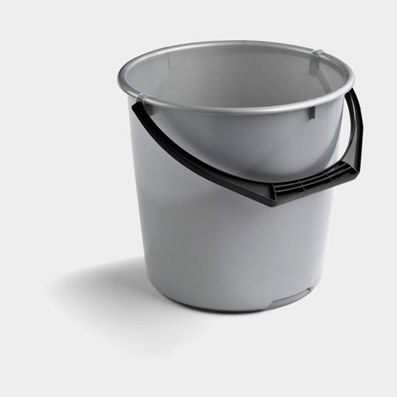 Cubo Nordiska Plast, plata, 10 litros