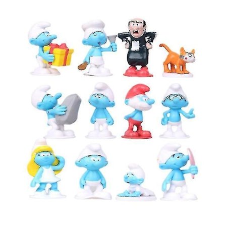 12pcs Doll Cartoon Anime Doll Toy Figure