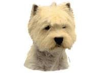 West highland white terrier hode - Westie klistremerke