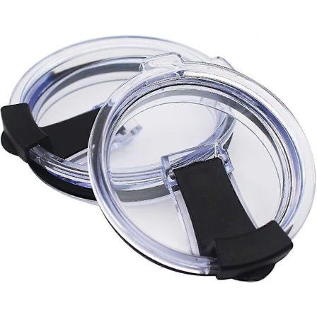 Tumblerlokk, Lekkasikkert 30 Oz, Sprutsikker Lokk For Tumbler/for Yeti Rambler/ Kaffe Kanne Og Mer Kjøligere Kanne (svart, 30 Oz)