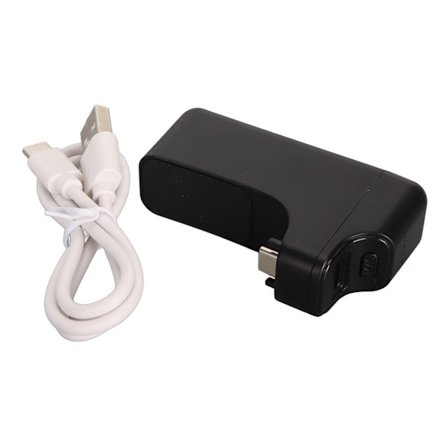 3500mAh Akku PS5 Edge -ohjaimelle, kannettava ohjaimen akku LED-merkkivalolla ja USB Type C -latauskaapelilla