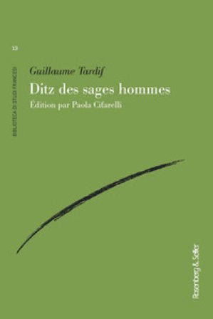 Ditz des sages hommes Guillaume Tardif