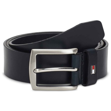 Tommy Hilfiger Midnight New Denton Belt Blue for Men - Leather Belts