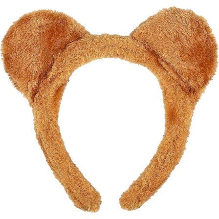 Brun Bjørn Ører Hårbånd Hodebånd Søtt Plysj Hårbånd Hårbøyler for Jenter og Kvinner