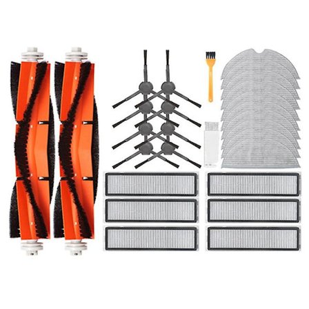 Ersättningsdelar till robotdammsugare For Bot D9 L10 Pro - HEPA-filter, sidoborste, mopp C