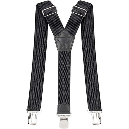 Herre Bukseseler 4cm Bred Kraftig Bukse Med Sterke 3 Metallklips