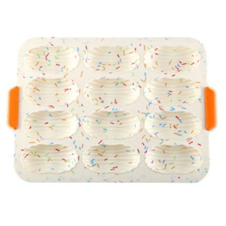 Mini Baguette Bakeplate, 34,5x 24 cm, Non-stick Perforert Plate