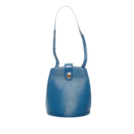 Louis Vuitton Vintage, Pre-owned Epi Cluny Blauw, Dames, Maat:ONE Size