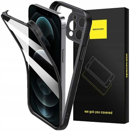 Spacecase Case Cover Till Iphone 12 Pro Sc Beetle 360 Black