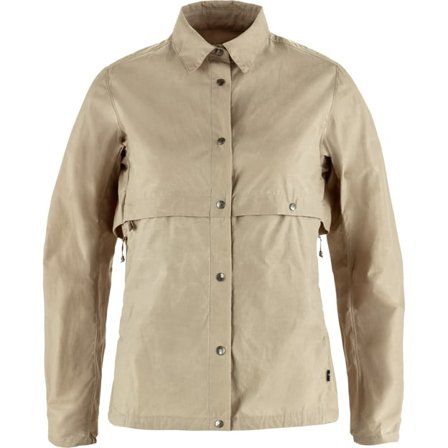 Fjällräven Hoja Rider's Wind Gilete S - female - Fossil - Wind Giletes