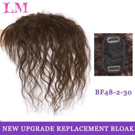 Peruk Kvinnlig Huvud Ersättning Block Lockigt Hår Majs Skägg Simulati