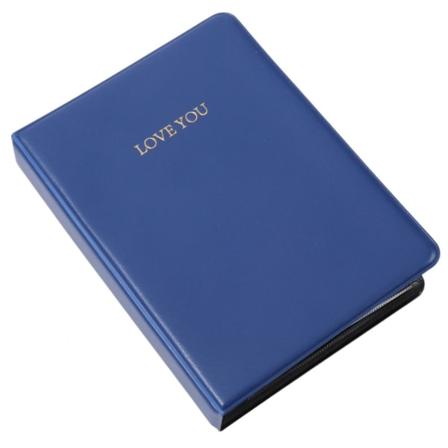 Pockets Photo Album Instant Picture Case -säilytys SININEN Blue