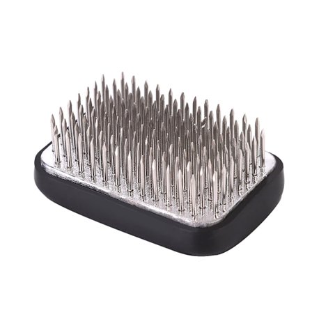 Suorakulmainen Ikebana Kenzan Neula Kukkakärjenpidike Koriste Kukkakimppu