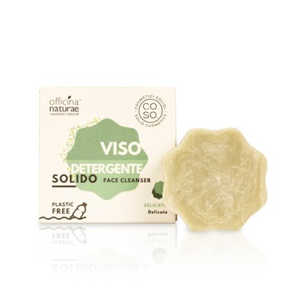 Officina Naturae CO.SO. Cosmetici Solidi DETERGENTE VISO SOLIDO DELICATO CO.SO. 50g - Sapone detergente viso