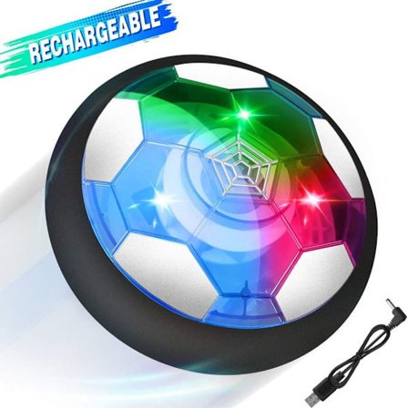 Air Power Football - Oppladbar Hover Ball Innendørs Fotball med LED, Super KLB
