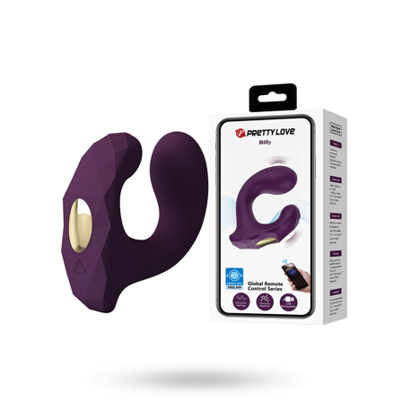 Billy Remote Control Dual Stimulation Vibrator - Vuxen.dk: For par