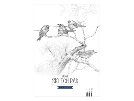 SENSE Skissblock A3 80g - Lyreco - Skola och förskola - Bild och form - Ritblock och målarböcker
