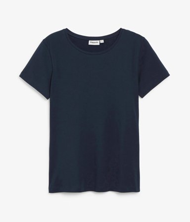 Kappahl | Basetopp med kort arm | Mørkeblå