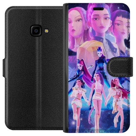 Kompatibelt Lommeboketui til Samsung Galaxy Xcover 4 K-pop-inspirert futuristisk jentegruppe i neonlys og kosmisk sci-fi scene