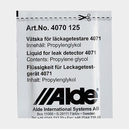 Glykolvätska till läckagetestare