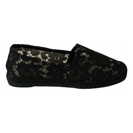 Dolce & Gabbana, Sailor Shoes Czarny, Kobieta, Rozmiar: 36 EU