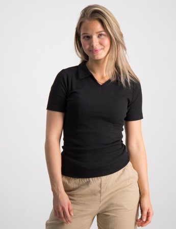 D-XEL rib top Sort Toppe/Bluser Pige - Kids Brand Store