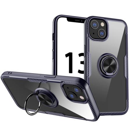 Stryktåligt Ringskal Till Iphone 13 Pro Max Blå