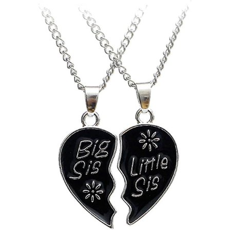 Søster Halskæde Smykker Bff Halskæde Til 2 Piger Lille Store Søster Bff Puslespil Gave