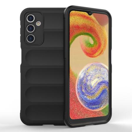 SKALO Samsung A14 4G/5G Rugged Bumpers TPU-Cover Black