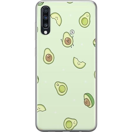 Kompatibel Mobilcover til Samsung Samsung Galaxy A70 Glad Avocado