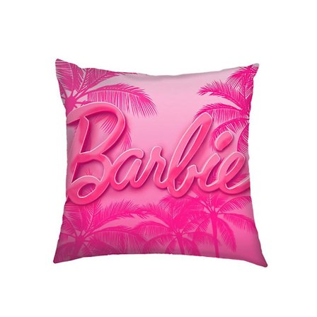 Sofa Bil Hjemmekontor Dekor Barbie Film Putetrekk Pynteputetrekk Gaver 45cm*45cm (FMY)