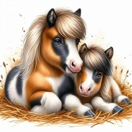 Barnrum Poster med Enhörning A4