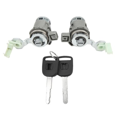 Framdörrlåscylinderi 72185 S9A 013 Vasen Oikea sylinterisarja 2 avaimella Civic CR‐V Element Odyssey S2000:een