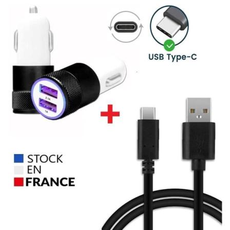 Automaattinen laturipaketti + 1 USB Type C -kaapeli Xiaomi Redmi Note 10S 2X -laturille (5V - 2,1A) + 1 1M kaapeli - MUSTA Svart