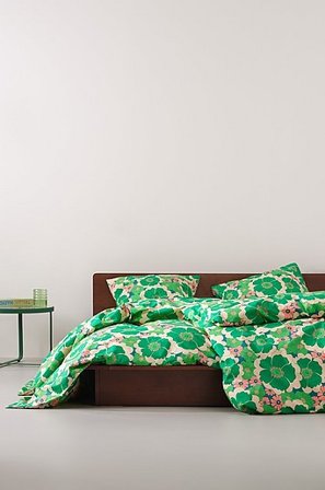 Jotex - Påslakanset Enkelsäng Ekologisk Grön FRIDA - Köp Enkelsäng hos Jotex