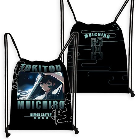 Herre-, dame- og børnerygsække med snørelukning, tegneseriecollage, sportstasker, fitnesscentre, skole, svømning, yoga, rejser, strand 15”x12.5” 