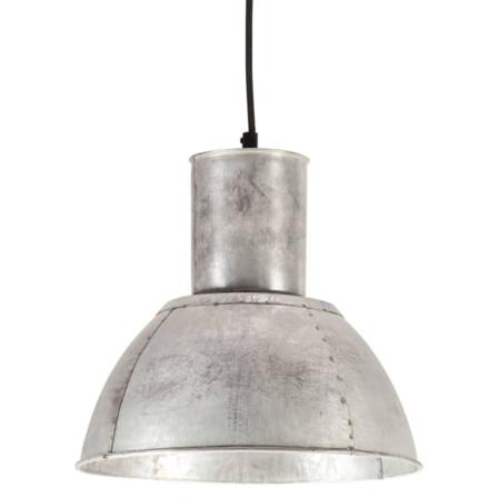 Vidaxl Hänglampa 25 W Silver Rund 28,5 Cm E27 Silver
