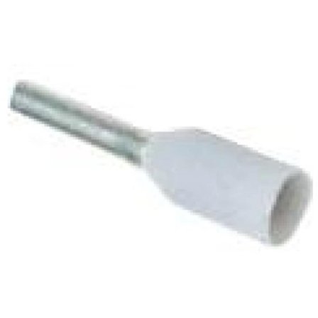 EL Isolert Endehylse 0,75mm2/8,2mm Grå (10stk)