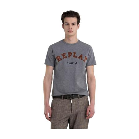 Replay T-Shirts Grå, Herre