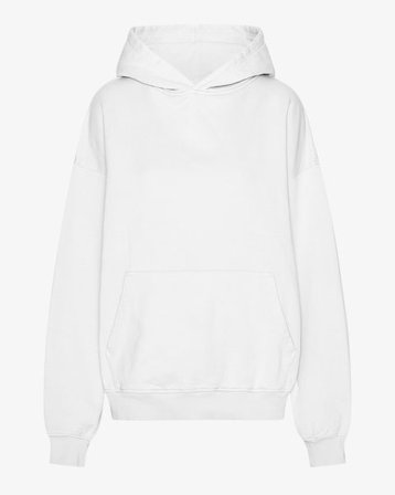 Organic Oversized Hood - Optical White - Female - L
