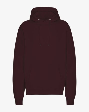 Classic Organic Hood - Oxblood Red - Male - 2XL