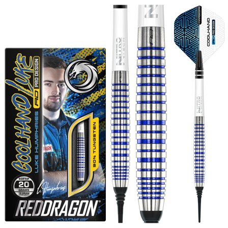 Luke Humphries Cool Blue S.E. Softip Dardos | Red Dragon Darts