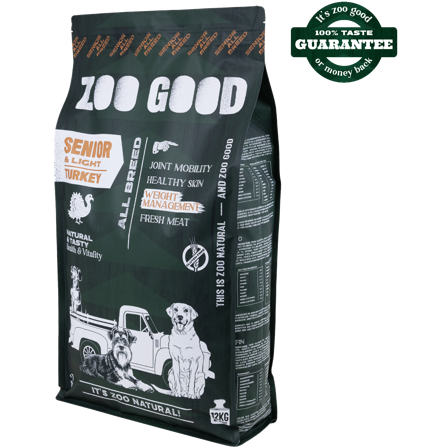 ZOO GOOD - Kalkun Light & Senior All Breed 12 kg - Hund - Hundefôr & hundemat - Tørrfôr for hund - ZOO.no
