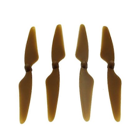 4 stk. propeller for Hubsan H501S X4 RC Quadcopter 2CW/2CCW, Gul