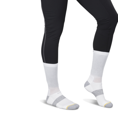 Calze Klim Crew Bianche L