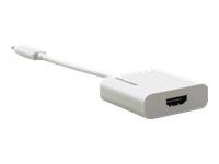 KRAMER ADC-U31C/HF | Male/Female Adapter | USB-C - HDMI | Max 3840x2160 60Hz 4:4:4 | White | 15cm
