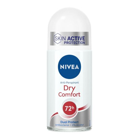 Nivea Dry Comfort Deodorante Roll on Antitraspirante 72h Con