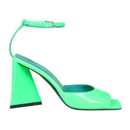The Attico, High Heel Sandals Zielony, Kobieta, Rozmiar: 38 EU